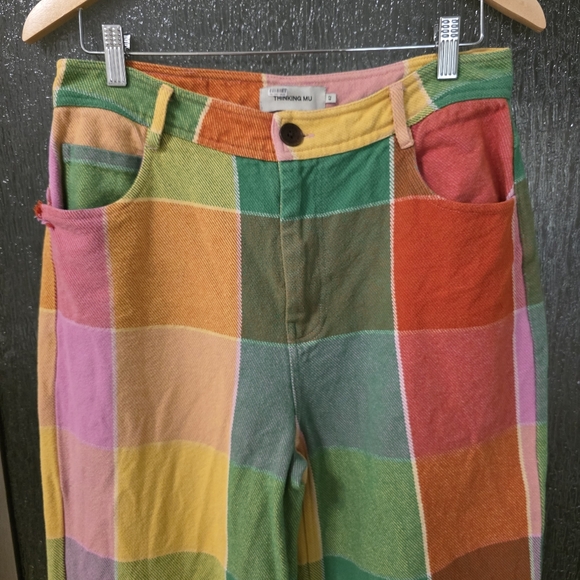 Thinking Mu Art Blanket Pants From FREE PEOPLE - Picture 9 of 16